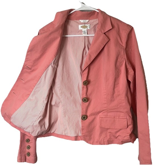 Talbots Women's Stretch Blazer Size 10 Light Pink - Picture 1 of 11